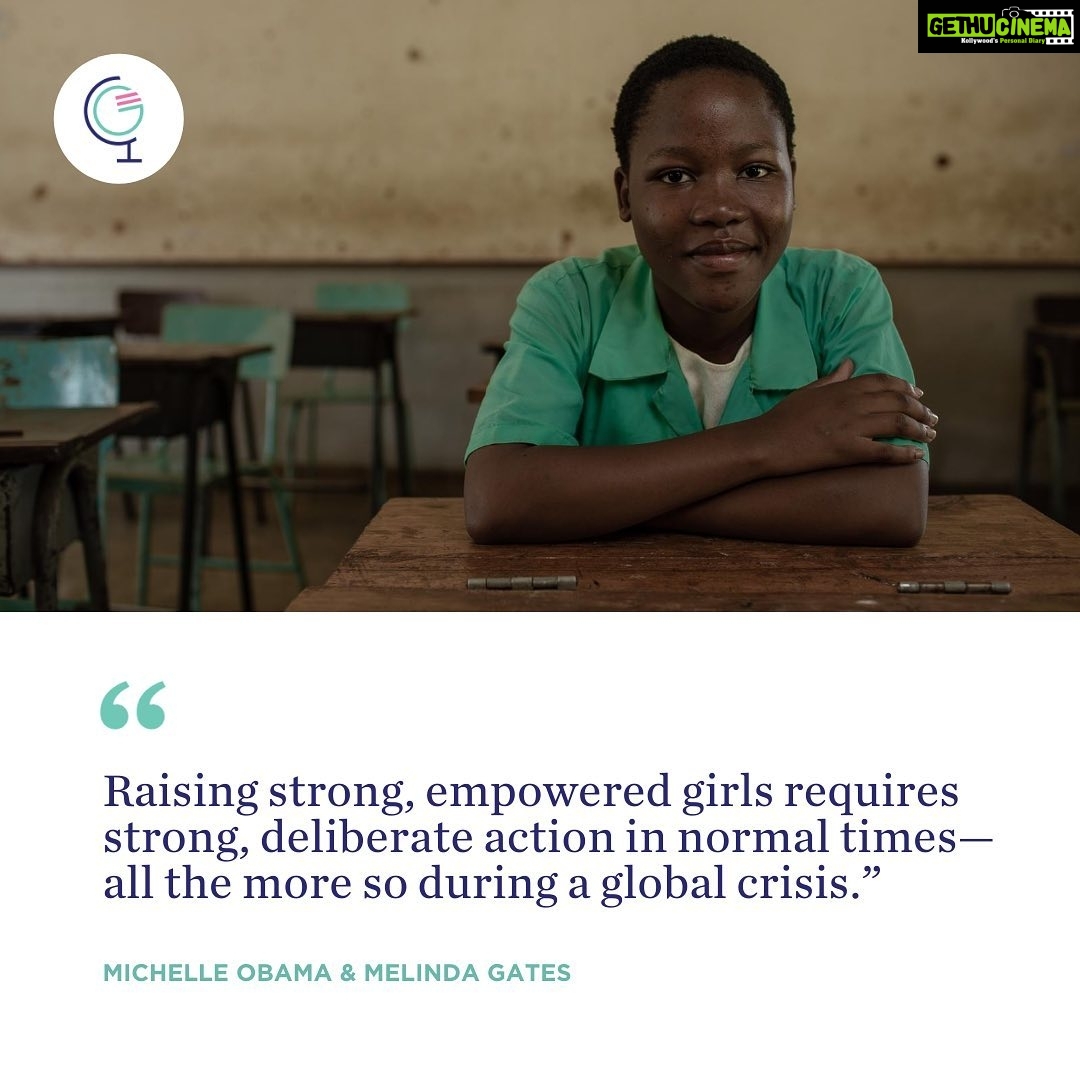 Freida Pinto Instagram - This is an uncertain time for all of our children, especially when it comes to their education and what school will look like in the months ahead. Sadly, for many girls around the world, the question isn’t when they will return to school—it’s if they will return at all. Due to ripple effects from COVID-19, experts predict that tens of millions more adolescent girls could remain out of school forever. We can’t let these girls be left behind. Read about how we can all support them in a new op-ed by @MichelleObama and @MelindaFrenchGates on CNN.com. Then take action with the @GirlsOpportunityAlliance today through the link in my bio to ensure that girls can continue to pursue their education and their dreams—because when girls get the education they deserve, our whole world benefits.