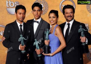 Freida Pinto Instagram - This one has hit me hard. A VOID that can NEVER be filled because there was simply no one like Irrfan Khan. His grace and dignity along with his monumental talent as an artist, actor - a portrayer of humanity in all it's shapes and forms made me not only have deep admiration for him but I instinctively wanted to emulate that grace in my career as well. .
.

There is a picture from the SAG awards( Irrfan, Dev, me and Anil) that sits on my book shelf in Mumbai and everytime I look at it, I am taken down a memory lane of all things so beautiful and joyous about Slumdog Millionaire and the awards celebrations. And in all of it I have this one beautiful and powerful memory of Irrfan - Unfazed by the glitzy glamour, no matter which Hollywood icon walked past us. Quiet but not silent- his responses to every interviewer were so meaningful and never lacking humour. He was representing India with achingly high levels of grace and dignity. He stood grounded in reality on every world stage, every red carpet- Grateful and so collected! How lucky was I, a complete little mess of a newbie, to have him as a role model! .
.

For those who know of his talent, you know it cannot be replaced. For those who have not yet been introduced to his talent...Oh, do not deprive yourselves please! His repertoire has something for everyone. Warrior, Namesake, Piku, Maqbool, Life of Pi, The Lunchbox, Paan Singh Tomar and ofcourse Slumdog Millionaire. Start somewhere, anywhere! I promise you...Irrfan Khan will be FOREVER carved in your memories too!