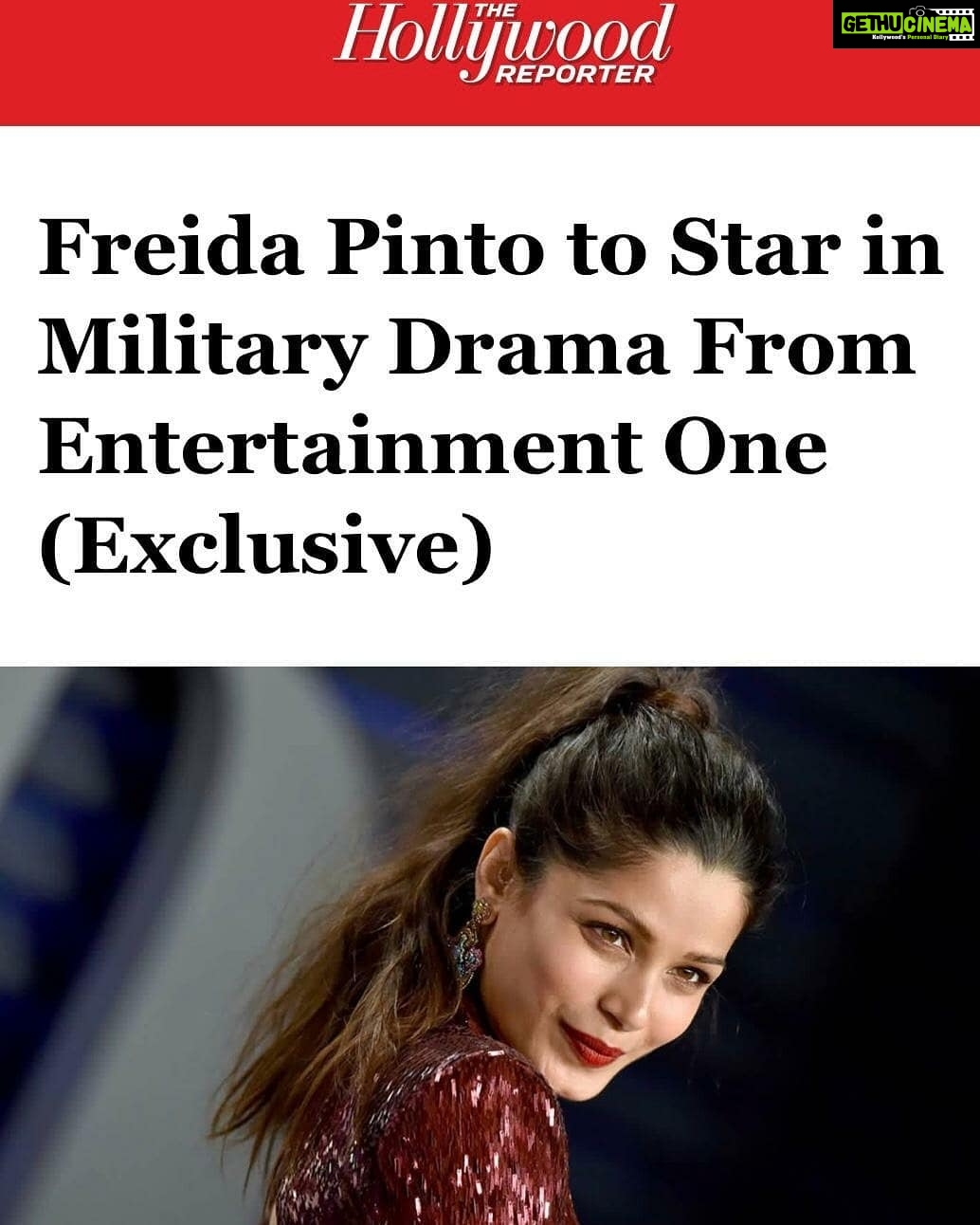 Freida Pinto Instagram - A super proud moment! . . Anuradha's story has resonated with me since I first read her memoir. I am especially drawn to the pivotal moment in her life when she so confidently walked into a Marine recruiting office and signed those papers. I'm eager to tell the story of her childhood, that life-changing decision and the aftermath. Her story provides a unique canvas in which we can illustrate the complex and easily misunderstood life of a first generation American woman born to South Asian immigrant parents. While I am drawn to Anuradha's story in part because it is uncommon, I am also attracted to it because of the wildly relatable humanity in her fight for justice, empathy and truth. . . I am elated to partner with eOne to tell this story - we share a deep commitment to finding and telling unexpected stories that resonate long after the credits roll. This is the first of many and I couldn't have done this without my brilliant partner @emilyverellen. FREEBIRD FILMS is our little company with a mighty slate that is run entirely by women and we slowly but surely will reveal all of our stunning babies one by one. Stay tuned and thanks for all the love.♥️