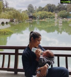Freida Pinto Instagram - Today is my sweetest Maverick's birthday. He is one year old today and he is an absolute cutie patootie. But, it hasn't been easy for this little champ since he came kicking and screaming into the world. On his first birthday, I want to share with all of you a message from his Mama, my darling friend @amandajanemurthy, about a condition he has been dealing with. Maverick has had Infantile Spasms and has two  episodes of seizures in his little one year old life already. To call it scary and confusing for his parents is putting it lightly. They have been through a lot, as has Mav. So now on his birthday, instead of a birthday party, little Mav, his dad Anand and Amanda have decided to do something incredible to help UCLA with medical research which in turn will help other babies who have suffered from Infantile Spasms. Their dream is to make every baby be seizure free and I 100% support it. 
Happy Birthday Sweet Mav!  Please read the message below and checkout the gofundme link in my bio. Every little donation counts.
— 
Please go to @amandajanemurthy or @anandmurthy learn about what Mavericks been going through. #maverickucla