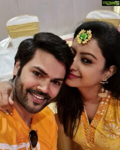 Ganesh Venkatraman Instagram - The wedding Season is finally here 💝💞
Kickstarting it with my niece's Haldi Ceremony... Major excitement in the family 😊

#familywedding
#Mumbaidiaries
#creatingmemories
#lovelifelaughter 
@prettysunshine28