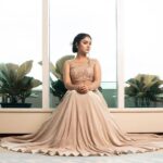 Gayathri Suresh Instagram - ❤ PC: @ajishpremphotography Costume: @rutwva_insta Coordination: @nostalgiaevents.in Make Up : @ektha_bridalmakeover Hyatt Regency Thrissur