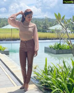 Gayathri Suresh Instagram - Thank you @saptharesortandspa for the wonderful stay💕💥