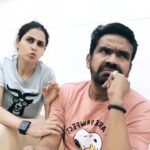 Genelia D'Souza Instagram - “Always find a reason to laugh, It may not add years to your life but it will definitely add life to your years” Thank you @mushtaqshiekh for making life so fun #reelitfeelit