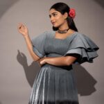 Gouri G Kishan Instagram - The angels are lost in perpetual contemplation of an infinite glory. Shot by @balakumaran.19 Styled by @deekshitanikkam Makeup by @makeupwithshruthi Hairstylist @suganthi.themua Wardrobe @wasabistore.in