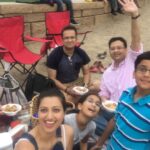 Hamsa Nandini Instagram - Happy 4th of July to everyone celebrating. Here is a throwback / #photodump to the super awesome time with my fam! Loved the firecracker show and the Spicy bbq shripms 🍤.. . #maythe4thbewithyou #throwbacktogoodtimes #swanstories