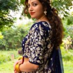Hamsa Nandini Instagram - Only look back, to see how far you have come. . Outfit @vves_by_mona_agrawal . #swanstories