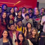 Haricharan Instagram - Yesterday at the Audio Launch of #99Songs Tamil at Sathyam PVR Chennai. Happy Bunch! Hope you have heard the Jukebox on YouTube. I have recorded a beautiful song called #Neeillanaanum Was so excited to see @arrahman sir adorn a new role as a Producer, StoryWriter and a composer. He was being the Host yesterday and showcased his dear product to his Friends, fans, Family and the Press. There s so much intent, detail and Conviction in this Movie and the Soundtrack. I am sure you will Enjoy it. Was so happy to meet the extended Relentless Team of 99 Songs. Caught up for Coffee after so Frikking Long. #99SongsTamil #Arrahman #tamil Sathyam Cinemas