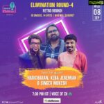Haricharan Instagram - Elimination 4: 16 singers, 14 spots 😱👀 Who will SURVIVE? 🎤🔥🎶 Top 16 singers 🎙 of Voice of Clubhouse are battling it out in the show’s 4th ELIMINATION ROUND 🧨 to stay in the hunt for the grand prize of ₹50,000 💰🤑 Only 14 will go to the next round. But who?! 🤔👀 We have the superb @haricharanmusic, @kebajer and @mukeshmohamed joining us for the special Retro round 🥳 Wednesday, 7.30 PM IST. Only on @clubhouse 👋 #voiceofclubhouse #tamil #india #live #singing #contest #musician #singer #artist #budding #talent #clubhouse #exclusive #wednesday #trending