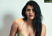 Hebah Patel Instagram - Started wearing less yet going out less. #lifein2021 Hyderabad