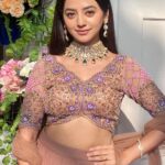 Helly Shah Instagram - My choice for special occasions, finest quality gold and diamond jewellery from @malabargoldanddiamonds. These are my top picks from their latest collection for an elegant traditional look this season. If you’re going jewellery shopping, their new store in MG Road, Ghatkopar is a must-visit! I love the wide range of wedding jewellery collection available here and the fair pricing makes it an exceptional buy. The service and safety standards are excellent too. Outfit ~ @the_adhya_designer 👗 #MalabarGoldAndDiamonds #WeddingCollections #BridalLook #MalabarInGhatkopar #NewMalabarStore #MalabarJewellery