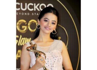 Helly Shah Instagram - Kal raat ki baat ☄️ Stylish Actor TV - Female . Wait , what? Took me a while to really accept that I won this award. Well , This one is totally dedicated to the Stylish Riddhima and the most amazing team behind her . Thank you @vikaaskalantri for this acknowledgment and honour ❤️☺️ Being my first for Style , this one is very Special to me 😍 Also , big Thank you to @shivanishirali , I think Riddhima’s Style has changed the game for me and you have made me & people see the stylish side of me 💥💥💥 #goldglamandstyleawards ✨💫 📸- @ajaypatilphotography