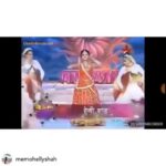 Helly Shah Instagram - Year 2011 , Age 15 . GoluMolu baccha 🤦🏼‍♀️ Well , this was my first ever dance performance for a televised Event .. Very nervous and shy i was , quite obvious 🤷🏼‍♀️😌. . Fun fact - I still remember all the steps of this particular dance routine till date , don’t know how 😁