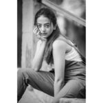 Helly Shah Instagram – Hey there 👋🏻 .
.
.
📸 @rohitmalekar1 .
.
.
#blackandwhitephotography