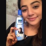 Helly Shah Instagram - My Hair SECRET - being Kainaat and Saltanat at the same time was taking quite a toll on the texture of my hair until I came across the Parachute Jasmine Coconut Hair Oil. Thanks to its non-sticky nature, this perfect combination of coconut and jasmine adds strength and shine to my hair and also exudes an aroma that keeps me fresh all day! You should definitely try it too and let me know! #ParachuteJasmine #haircare #hairthatshines #Stronghair #coconutoil #hair