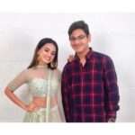 Helly Shah Instagram - This one ☝️ is one of the very few decent pictures I have with my brother 🤓. . Also , swipe left to see our some of the wierd - funny pictures 👻. . . P.S - Had to delete one picture bcoz my brother and maa whatsapped me and ordered me to do 😐 but hey , bday boy ki baat ko mana nahi karte 🤪❤️