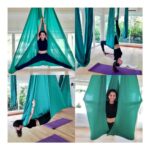 Helly Shah Instagram - HAPPIEE and EXCITED ‘like a kid getting a new toy’ 😄 as I get to do and learn AERIAL YOGA for the first time ever in my life 💃💃 Had been craving to learn aerial yoga since a really long time and @kandima_maldives gave me this wonderful experience..... ☺️This is going to be very SPECIAL and hopefully i’ll keep getting better ...💖😌 Kandima Maldives