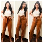 Helly Shah Instagram - When you do things from ur soul , you feel a river moving in you, A JOY☺️💝 Styled @stylist_hemu ❤️ Outfit @materialgirlbyprishakritika Earing @Bellofox Bracelet @blingonbyneeti Shoes @stevemadden