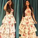 Helly Shah Instagram - My fairytale Dress 💝 Outfit - @intriprinti @manalirawat ❤️ You