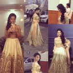 Helly Shah Instagram – Golden Petal Awards 2017 💫
Wearing this beautiful outfit by @andesignsindia . Styled by @aakansha_kapoor ❤️