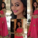 Helly Shah Instagram - Navratri Special❤️ Wearing outfit by @elinkim12 & jewels by @rejuvenatejewels . Thank u @aakansha_kapoor & @stylist_hemu for styling me 😘 Makeup and Hair by @sangeeta_rawal 😘😘 Sangeeta u r a sweetheart ☺️