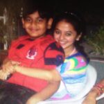 Helly Shah Instagram - Got the picture few days back ... 6 years ago !! 👻 Happy rakshabandhan piyu ...❤️☺️ P.C. @riya_mht 😁😄