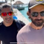 Hrithik Roshan Instagram - Dear Swapneel , You are a gem . You are a support system that never tires . A true sportsman. You have helped me keep going for the past 4 years through incredible obstacles and I want to thank you from my heart for always being there for me. Day or night . Your dedication to your work inspires me. Stay amazing my friend . Happy Birthday to the best trainer in the world . 30th Jan 2022 @swapneelhazare
