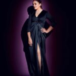 Huma Qureshi Instagram - The night was black … Gown - @pinkporcupines Necklace- @karishma.joolry Rings - @zemafinejewellery Makeup - @ajayvrao721 Hair - @susanemmanuelhairstylist Styled by - @who_wore_what_when Photography- @rishabhkphotography
