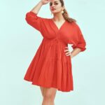 Huma Qureshi Instagram - Dresses are Red Shoes are Blue And la la la to you … ❤️❤️❤️ #Mithya Promotions Styling - @who_wore_what_when