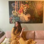 Huma Qureshi Instagram – Slowly but surely my home is coming together… putting together a few photos of some of my fave corners .. thank you @saritahanda @saritahandamumbai @pr.richagupta @bottomlinemedia @tanaaz @artisanfurnishings_india 

for my beautiful furnishings and wallpapers… and @house.of.things for my gigantic Frieda ❤️❤️❤️🧿🧿🧿