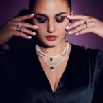 Huma Qureshi Instagram – The night was black … 

Gown – @pinkporcupines 
Necklace- @karishma.joolry 
Rings – @zemafinejewellery 
Makeup – @ajayvrao721 
Hair – @susanemmanuelhairstylist 
Styled by – @who_wore_what_when 
Photography- @rishabhkphotography