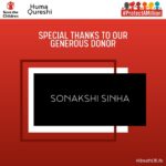Huma Qureshi Instagram - You incredible girl with a golden heart .. 22k ! Thank you for everything you have done ! Your heart , kindness and love ❤️🙏🏻 @savethechildren_india @aslisona