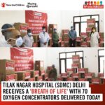 Huma Qureshi Instagram - Days of hard work finally bore fruit!! We would like to share with you all that the location of the 100 bed hospital that is coming up is at Tilak Nagar. Together, through our strategic tie ups between our individual donors, corporates and the government we will pool in all our collective resources to run this facility. Truly a #citizenscollective At Tilak Nagar, we will establish a covid care unit including a children’s ward, a paediatric ICU and a Neonatal ICU. Today, was a small step in this direction. 70 #OxygenConcentrators have reached Tilak Nagar Hospital (SDMC) in Delhi. This literally means "Breath of Life" for those battling with COVID in the city. It could not have happened without YOUR support. To each of our donors and contributors we say THANK YOU!! @savethechildren_india #ProtectAMillion #BreathOfLife To support, click on the link in my bio. Help India get back it’s #BreathOfLife #Covid19IndiaHelp #ProtectAMillion #SecondWave #DelhiFightsCorona #COVIDIndia #HumaQureshi #IAmHumaQ #SaveTheChildren