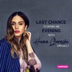 Huma Qureshi Instagram - The clock is ticking! ⏰ This could be your chance to enjoy a game of Antakshari with me! All you've got to do is log onto fankind.org/Huma and contribute towards @cuddlesfoundation that provides nutritional meals & supplements to underprivileged children who are undergoing cancer treatment. #Fankind#FankindXHuma#ComeJoinTheMagic