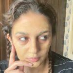 Huma Qureshi Instagram – Waiting to get glowing and gorgeous!! Face masks are my new obsession!! Thank you @nishsareen for these organic and yummy smelling face packs ❤️ #facemask #glow #glowingskin #skin #selfcare #homemademasks