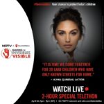 Huma Qureshi Instagram - While we're at home, think of those children for whom a home is a dream. They're seen yet unseen, heard yet unheard & today, they battle an invisible crisis which makes their ordeal even tougher. Join @savethechildren_india & @ndtv's fundraiser on street-connected children to make #TheInvisibles visible. Show your support here: ndtv.com/theinvisibles. Every bit of help counts. Tune in: Sunday @7pm on NDTV