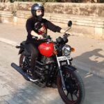 Huma Qureshi Instagram - Zen and the Art of Motorbiking ... and getting over your fear #bikergirl #zen #motorbike #humaqureshi #mumbai #roads #sunday