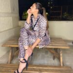 Huma Qureshi Instagram - Jungle Queen 👑 #lastnight #pantsuit #humaqureshi #bossbabe Outfit- @drobekart Heels- @tresmode Fashion Director- @officialkavitalakhani Sr. Stylist- @aeshu_lalan Hair- @sanapathan104 MUA- @ajayvrao721