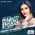 Huma Qureshi Instagram - Exciting days lie ahead! Catch me in #MarutiSuzukiStudio at #AutoExpo2020 on 5th Feb. See you there! @marutisuzukiofficial #MarutiSuzukiAE20