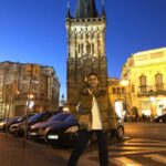 Huma Qureshi Instagram - Walking through the streets and bewildering beauty of Prague! Fashion Game on ! Jacket- @marksandspencerindia Fashion director- @officialkavitalakhani Sr. Stylist- @aeshu_lalan #Prague#holiday#BestNewYear’s #2020 #europe#trip#vacation ##RethinkwithMandS#RethinkWinter#RethinkFashion Prague, Czech Republic