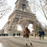 Huma Qureshi Instagram – Spot the difference… #Paris #travel #gypsy #love #effieltower ❤️ #happynewyear 
Outfit- @marksandspencerindia
Fashion Director- @officialkavitalakhani
Sr. Stylist- @aeshu_lalan Paris Eiffel