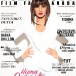 Huma Qureshi Instagram - Hello 👋 #cover #FilmFameCanada #glam #white #pantsuit Shot by @rajanikanth_umakanthan Shoot Direction: @atrayeeduttagupta Styled by: @trishadjani Hmu: @bhavyaarora Production: @hilife.style Location: @papaya.studios