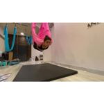 Huma Qureshi Instagram – Getting  there … #yoga #silkyoga #inverted #practicemakesperfect @anshukayoga #goals