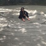 Huma Qureshi Instagram - Walked the labyrinth and found all the answers inside me ... Thank you @thegoldendoor for a wonderful time, wholesome nutrition , nature, spotting coyotes and the companionship of some wonderful women ... For those who don’t know the #Labyrinth is an ancient symbol that relates to wholeness. It represents a journey to our own center and back again #bliss #meditation #fitness #food #glowing #movement