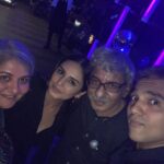 Huma Qureshi Instagram – Best folks ever ❤️ #SriRam #Pooja @mudassar_as_is  #lastnight #love #greygooselife @greygoose