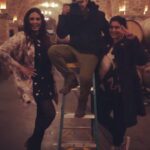 Huma Qureshi Instagram - With these cuties at #NapaValley @pashamalwani @taras84 @visitcalifornia Photo by @nautankichaiti #work #vacay #HQTravels @tanaaz Castello di Amorosa Winery