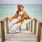 Huma Qureshi Instagram - The Gypsy and the Sea #wildchild #rebel #gypsy #sea #maldives @travelandleisureindia @rohanshrestha @marianna_mukuchyan @theanisha @media.raindrop