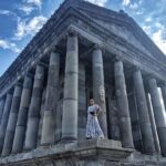 Huma Qureshi Instagram – Standing Tall #GarniTemple ☀️ #Armenia Photo credit – @ayushchachasaini #love #gypsy #traveller @hamid.a.hussain @armenia_and_travel @airarabiagroup #classic #architecture #birthdaytrip