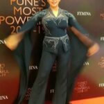 Huma Qureshi Instagram - Happy-ness is here !! #Happy @gauravguptaofficial @theanisha @outhousejewellery In #Pune for the #Power Awards 2018