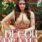 Huma Qureshi Instagram - The Femina Wedding Times Cover is here !!@feminaweddingtimes Photographer: @shotbynuno ​Hair and make-up: @florianhurelmakeupandhair Styling: @lynnsight Decor and set up: Aurum by @varun_bahl Location: Yiamas Outfit @manishmalhotra05 ​@Media.Raindrop #cover #humaqureshi #indian #chic